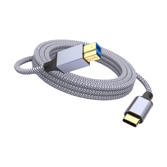 Gold Plated USB Type C To USB B Cable Enhances Transmission For Stable Printing Fast Speed 5Gbps Transfer