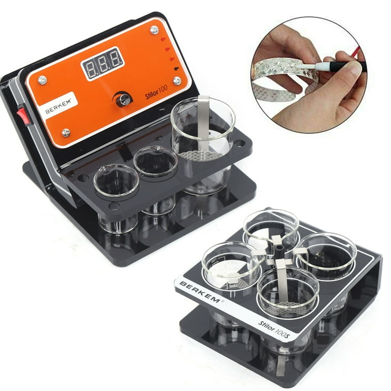 Gold Plating Kit 3A Machine Jewelry Electroplating Tools W Voltage Adjustable