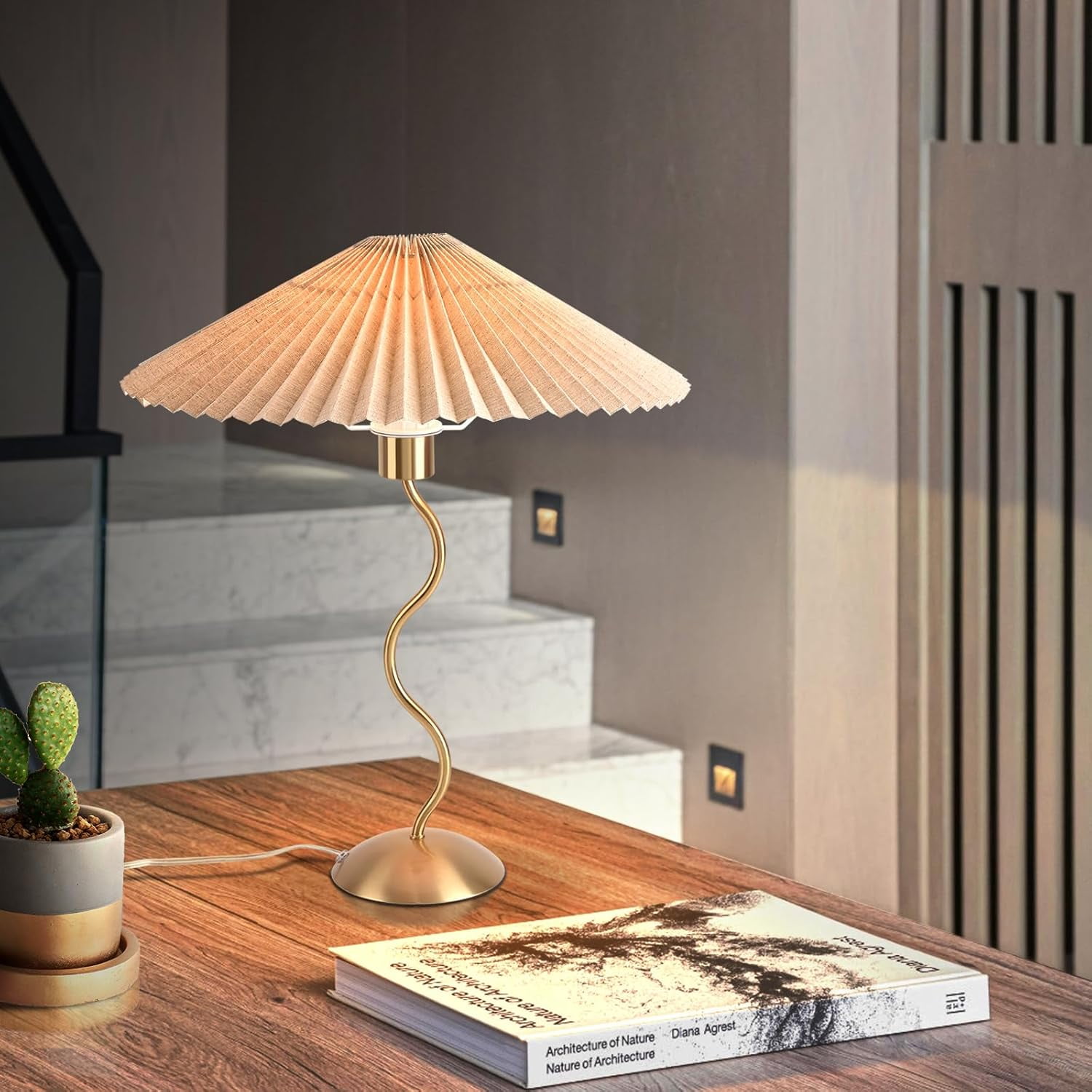 Amazon Haitral Table Lamp HAITRAL Rose Gold Desk Lamp Modern