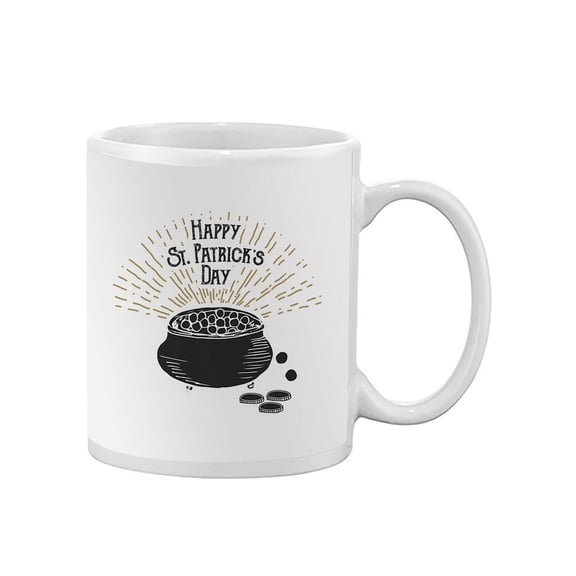Gold Pot For Patrick's Day Mug  -Image by Shutterstock,