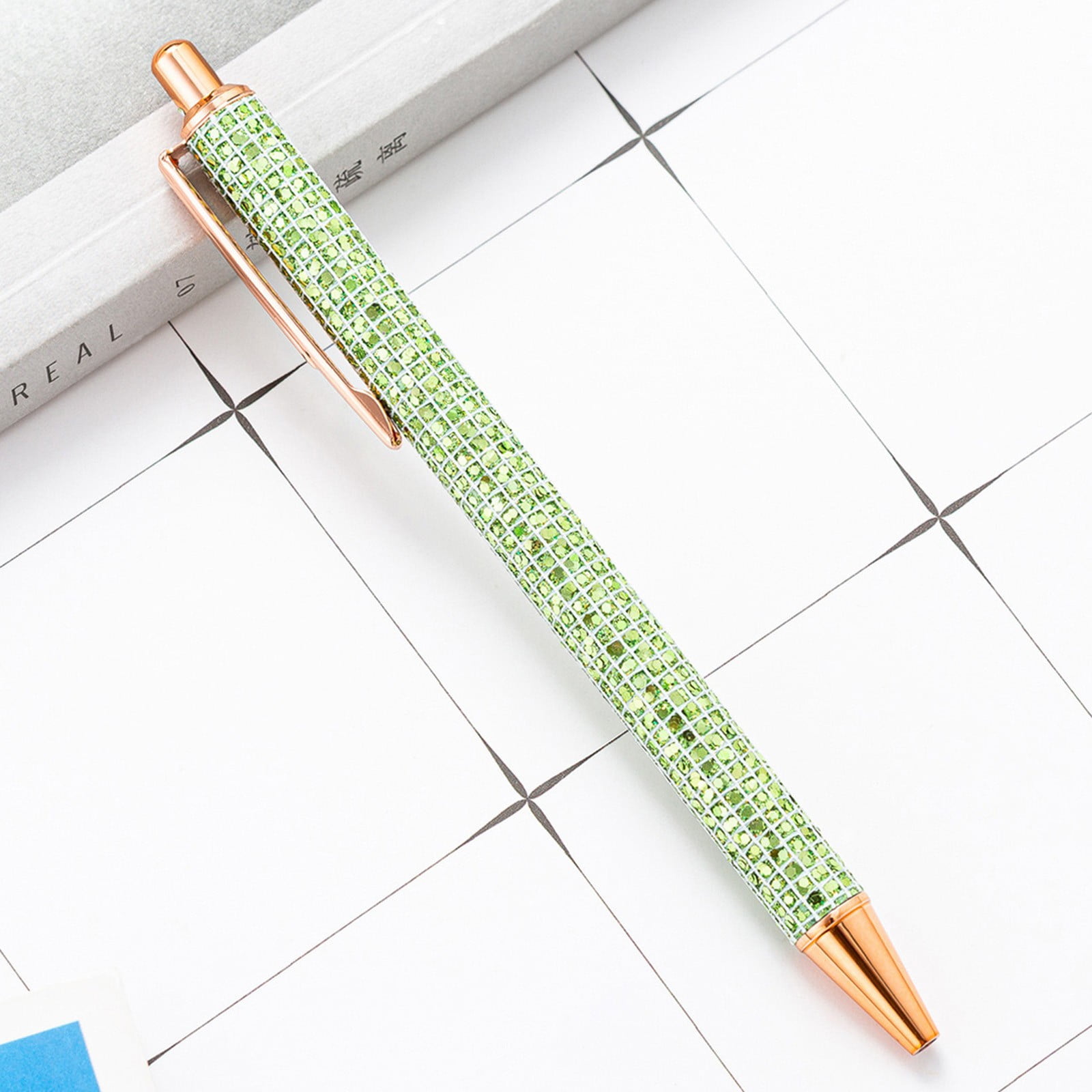 Gold Powder Ballpoint Pen Pen Work Teacher Student Stationery Ballpoint
