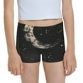 Easygdp Abstract Starry Sky Moon Girls Hipster Cotton Underwear Little