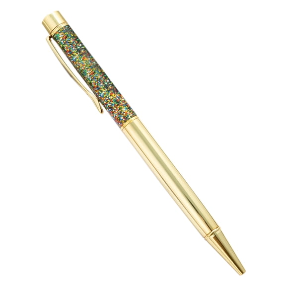 Gold Powder Ballpoint Pen for Writing and Design with Smooth Ink and Elegant Style