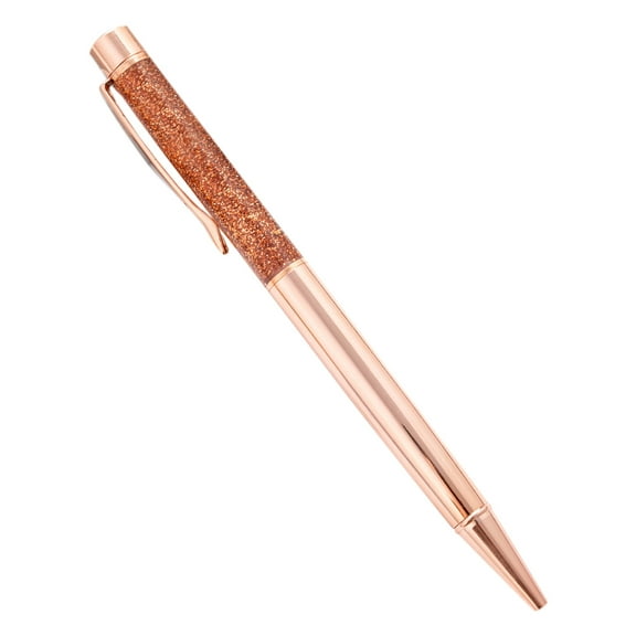 Gold Powder Ballpoint Pen for Writing and Work Tasks
