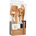 thumbnail image 1 of Gold Premium Cutlery, Pack of 32, 1 of 2