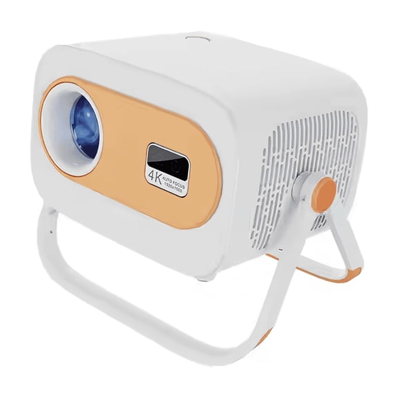 Gold Projector,600ANSI Native 1080P, 200''Video Projector,Auto Focus & Zoom, 5G Sync,Built-in Apps