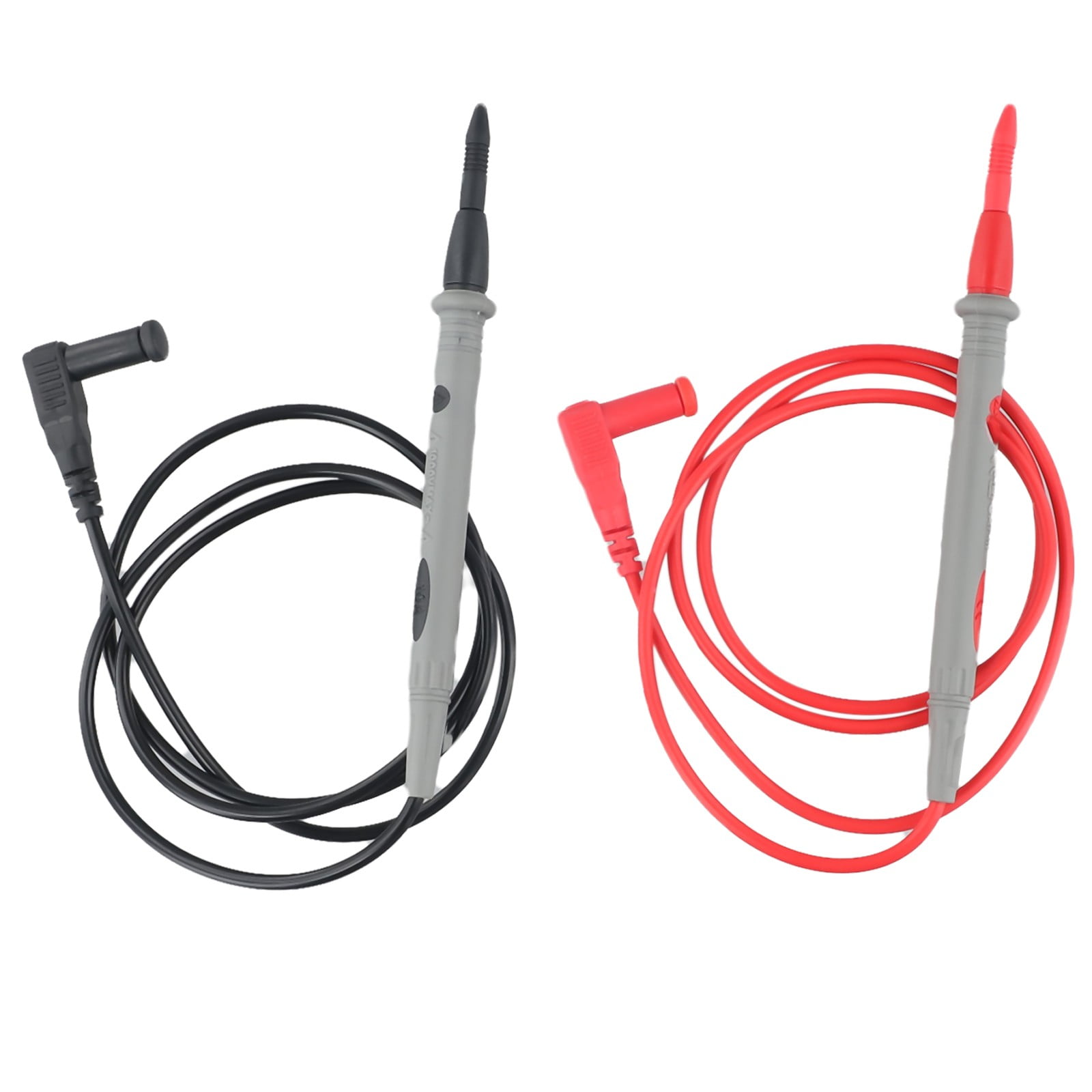 Gold Pvc Multimeter Probe Set for Ic Component Testing Comfortable Grip ...
