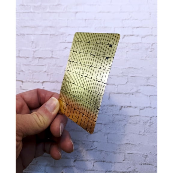 Gold RTFM: Real Tales From Machines by Relativity Playing Cards