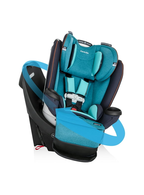 Gold Revolve360 Extend All-in-One Rotational Car Seat with SensorSafe (Sapphire Blue)