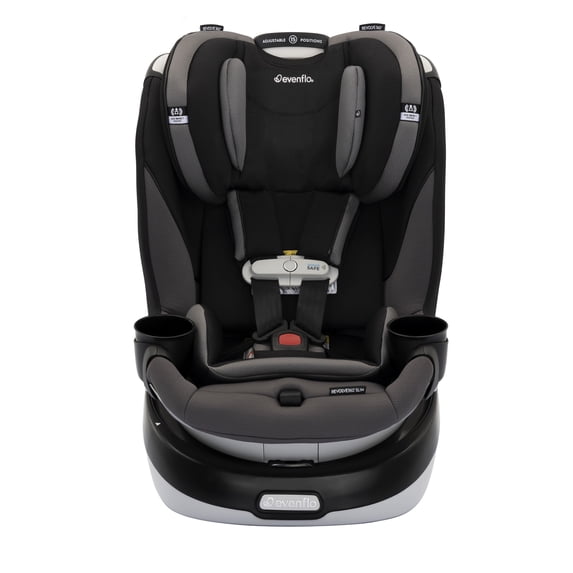 Gold Revolve360 Slim 2-in-1 Rotational Car Seat with SensorSafe (Obsidian Black)