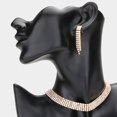 thumbnail image 1 of Gold Rhinestone Pave Necklace, 1 of 2