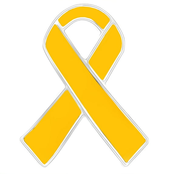 Gold Ribbon Awareness Pins