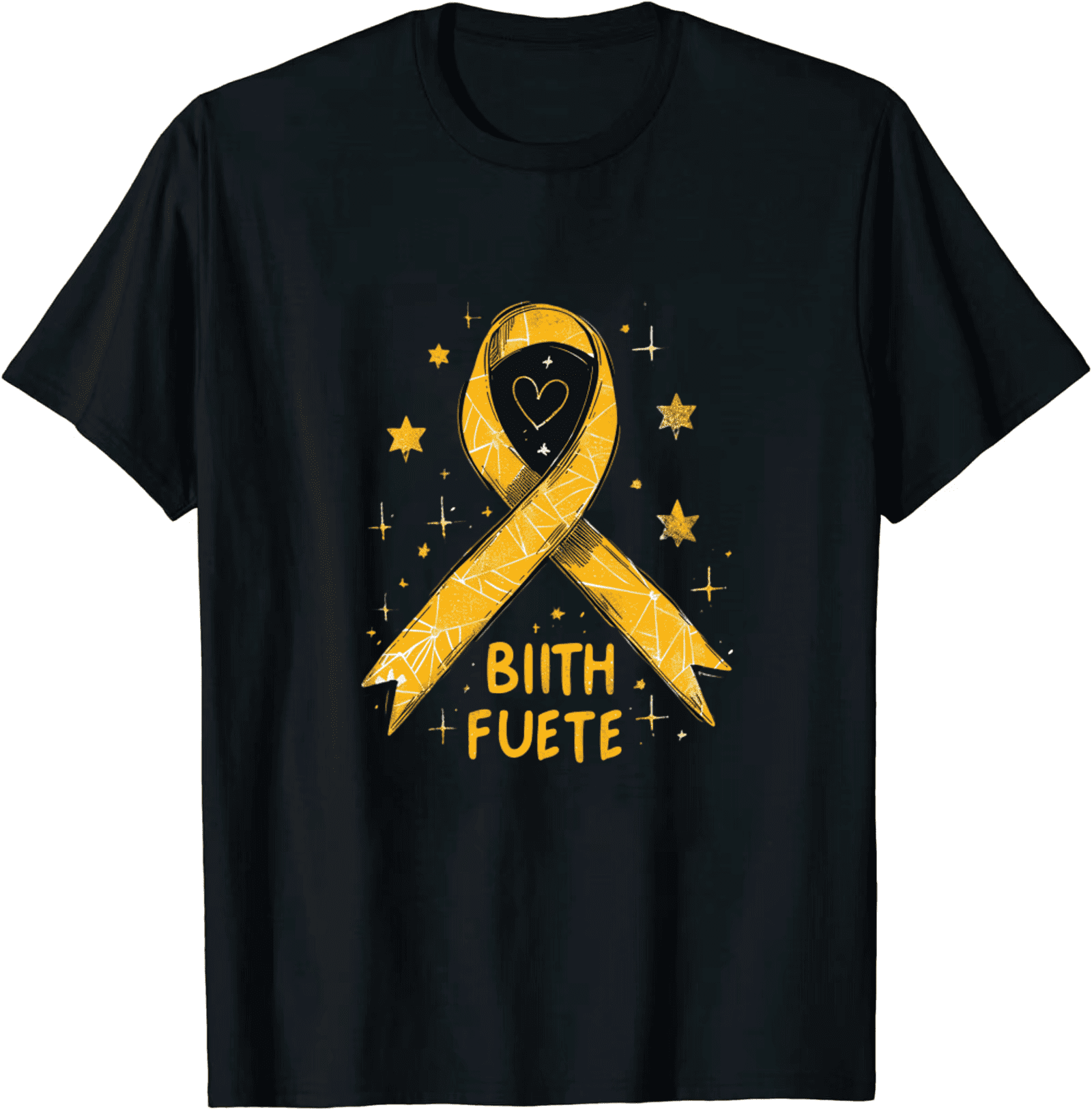 Gold Ribbon Symbol Of Strength And Hope T shirt Walmart gold-ribbon-symbol-of-strength-and-hope-t-shirt-walmart