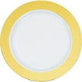thumbnail image 1 of Gold Rim Plastic Dinner Plates, 30 Count, 1 of 2