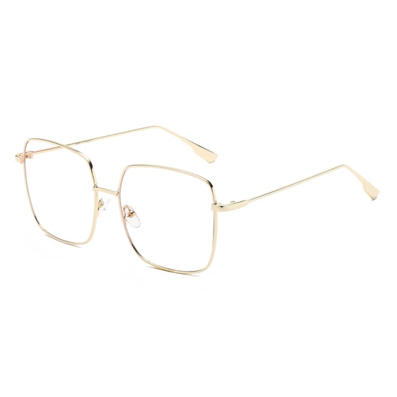 Gold Rimless Eyeglasses - Luxury Design Optical Frames for Formal Event Daily Wear