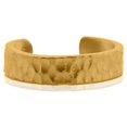 thumbnail image 1 of Gold Ring - Hammered Cuff **Matte Finish** - 8.2 Grams, 24K Pure - Large, 1 of 3