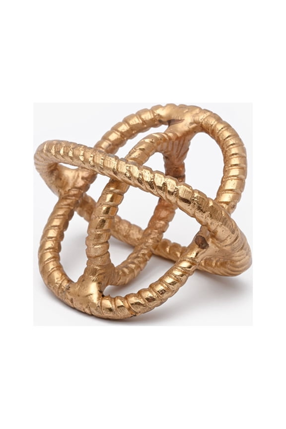 Gold Ring Overlapping Artifact