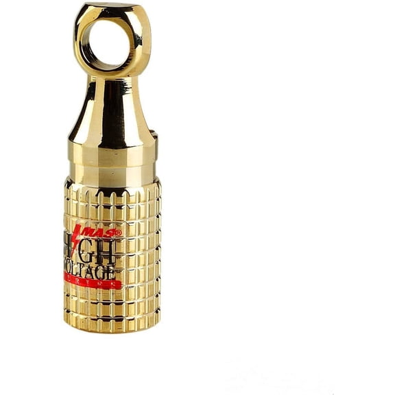 Gold Ring Terminal 5/16 Hole 8 Gauge 5/16" Eyelet