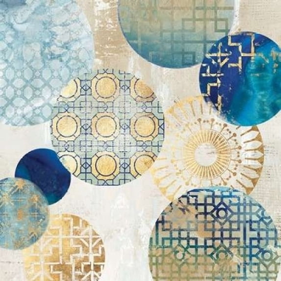 Gold Rings II Poster Print by Aimee Wilson (12 x 12)