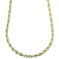 thumbnail image 1 of Gold Rope Chain, Dookie Chain FILLED 6mm X 24 Inches, 1 of 1