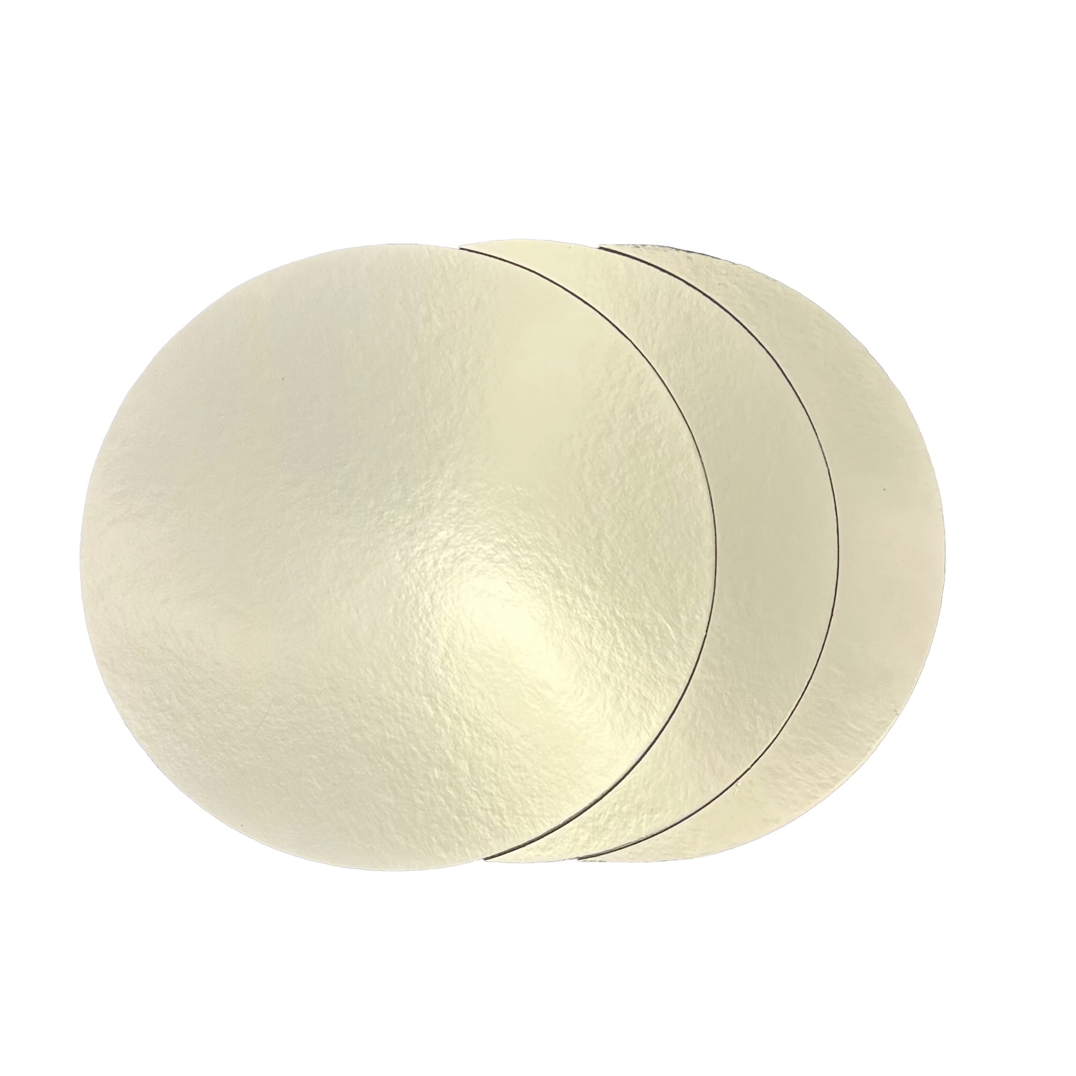 Cake Board Round Gold 12″ 3mm - Bakers Box ME
