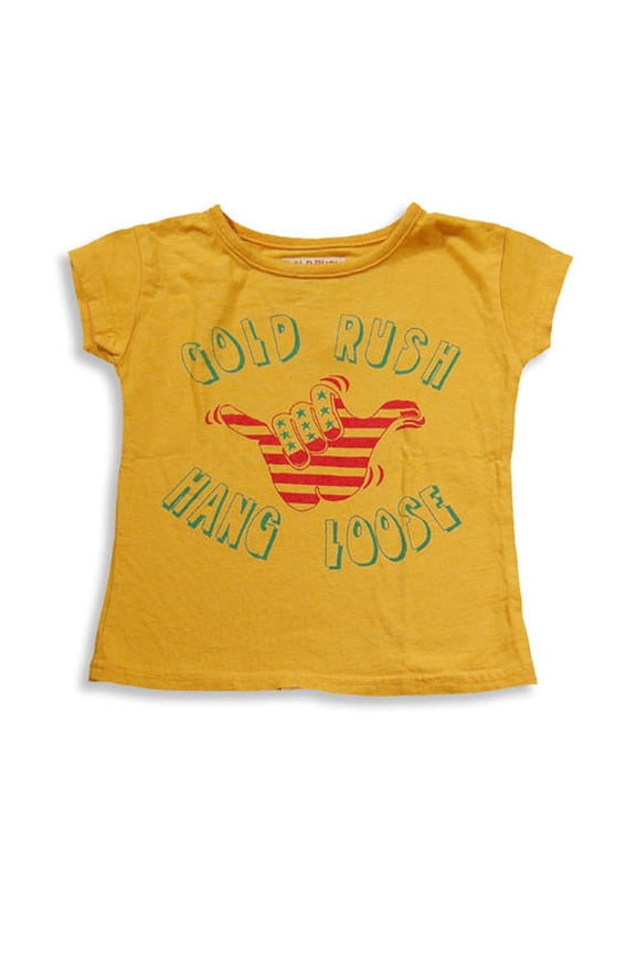 - Baby Girls Cap Sleeve T-Shirt 17219-18-24Months (YELLOW)