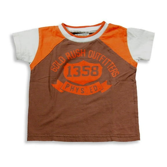 Gold Rush Outfitters - Little Boys Short Sleeve Top 16841-2 (brown)