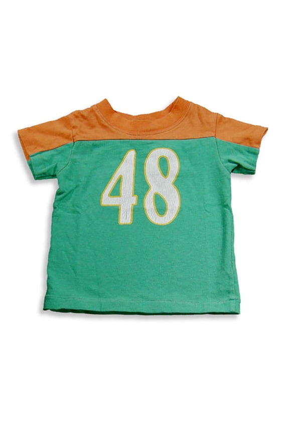 - Little Boys Short Sleeve Top 16962-2 (green 48)