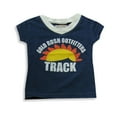 thumbnail image 1 of Gold Rush Outfitters - Little Girls Cap Sleeve T-Shirt 17125-5 (BLUE), 1 of 3