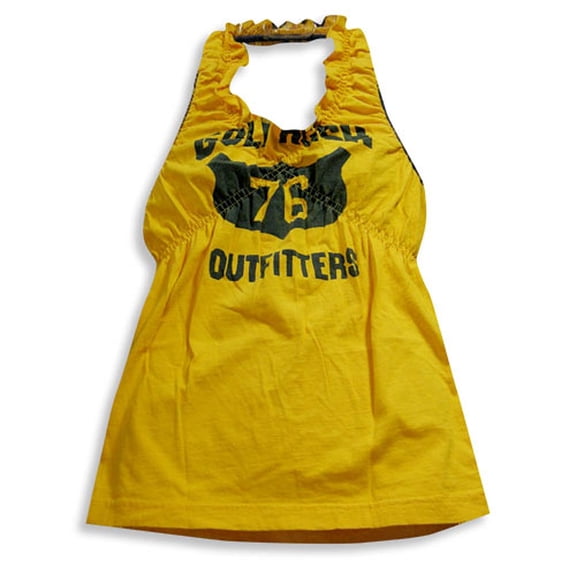 Gold Rush Outfitters - Little Girls Halter Top 17320-4 (yellow 76)