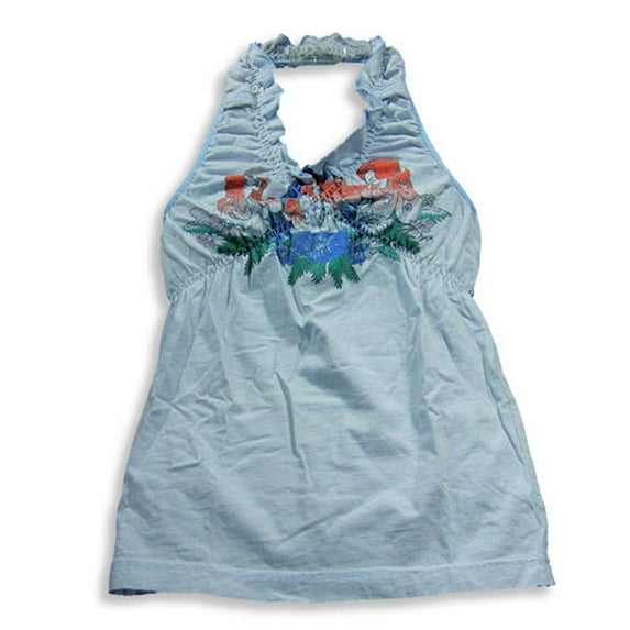 Gold Rush Outfitters - Little Girls Halter Top 17351-4 (light blue)