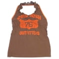 thumbnail image 1 of Gold Rush Outfitters - Little Girls Halter Top 25840-4 (brown), 1 of 3