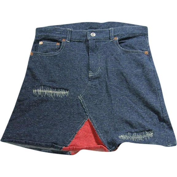 Gold Rush Outfitters - Little Girls' Knit Skirt 17378-4 (BLUE)