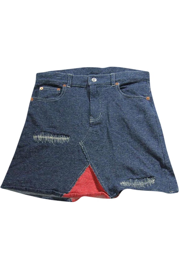 - Little Girls' Knit Skirt 17378-4 (BLUE)