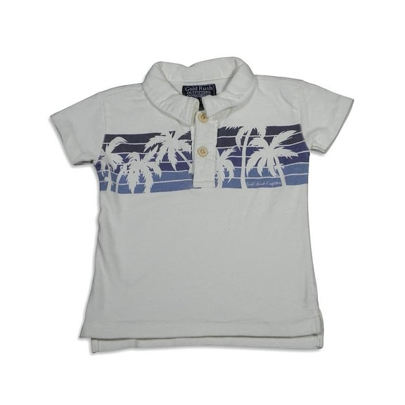 Gold Rush Outfitters - Little Girls Polo Shirt 26033-6 (white)
