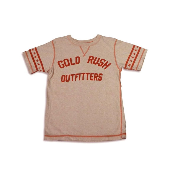Gold Rush Outfitters - Little Girls Short Sleeve Logo'd T-Shirt 25958-3 (heathered pink)