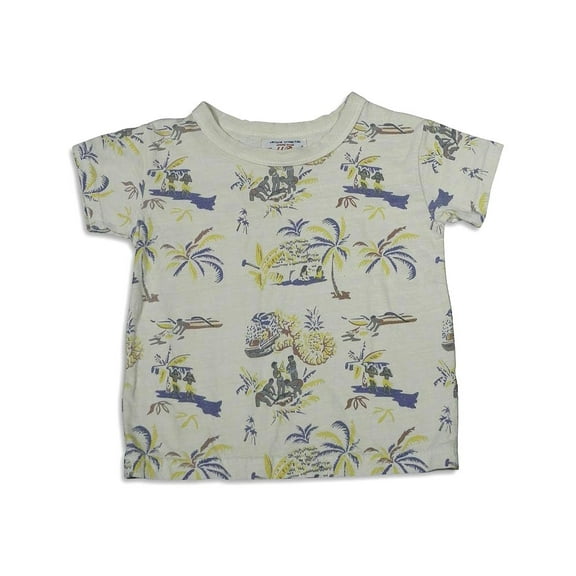 Gold Rush Outfitters - Little Girls Short Sleeve Logo'd T-Shirt 25969-6 (light yellow)