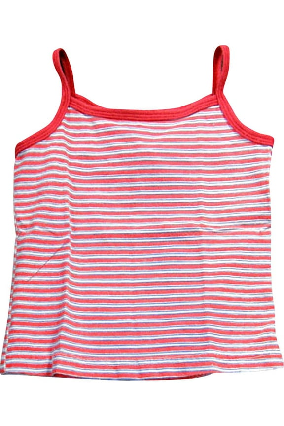 - Little Girls Tank Top 17295-3 (red stripe)