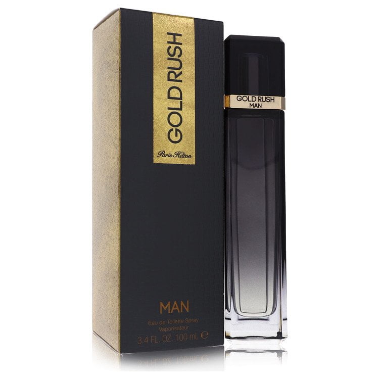 Gold Rush by Paris Hilton Eau De Toilette Spray 3.4 oz for Male