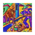 thumbnail image 1 of "Gold Rush in Fauvism" - Canvas, 1 of 25