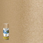 Gold, Rust-Oleum American Accents 2X Ultra Cover Metallic Spray Paint- 12 oz