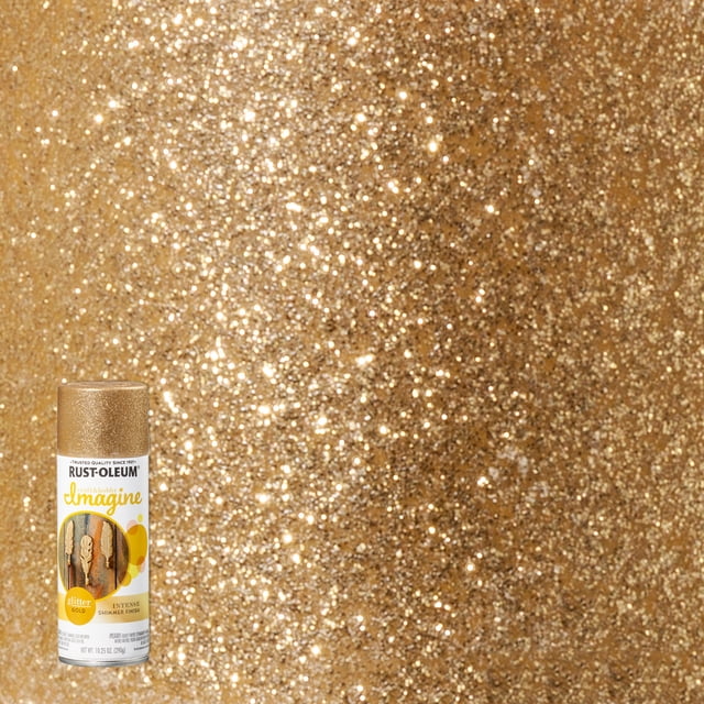 Gold Rust Powder Free Shipping! Gold, Rust-Oleum Craft & Hobby Imagine Glitter Spray ...
