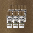 thumbnail image 1 of 6 Pack, Gold, Rust-Oleum Custom Automotive Metallic Lacquer Spray Paint-323352, 11 oz, 1 of 5