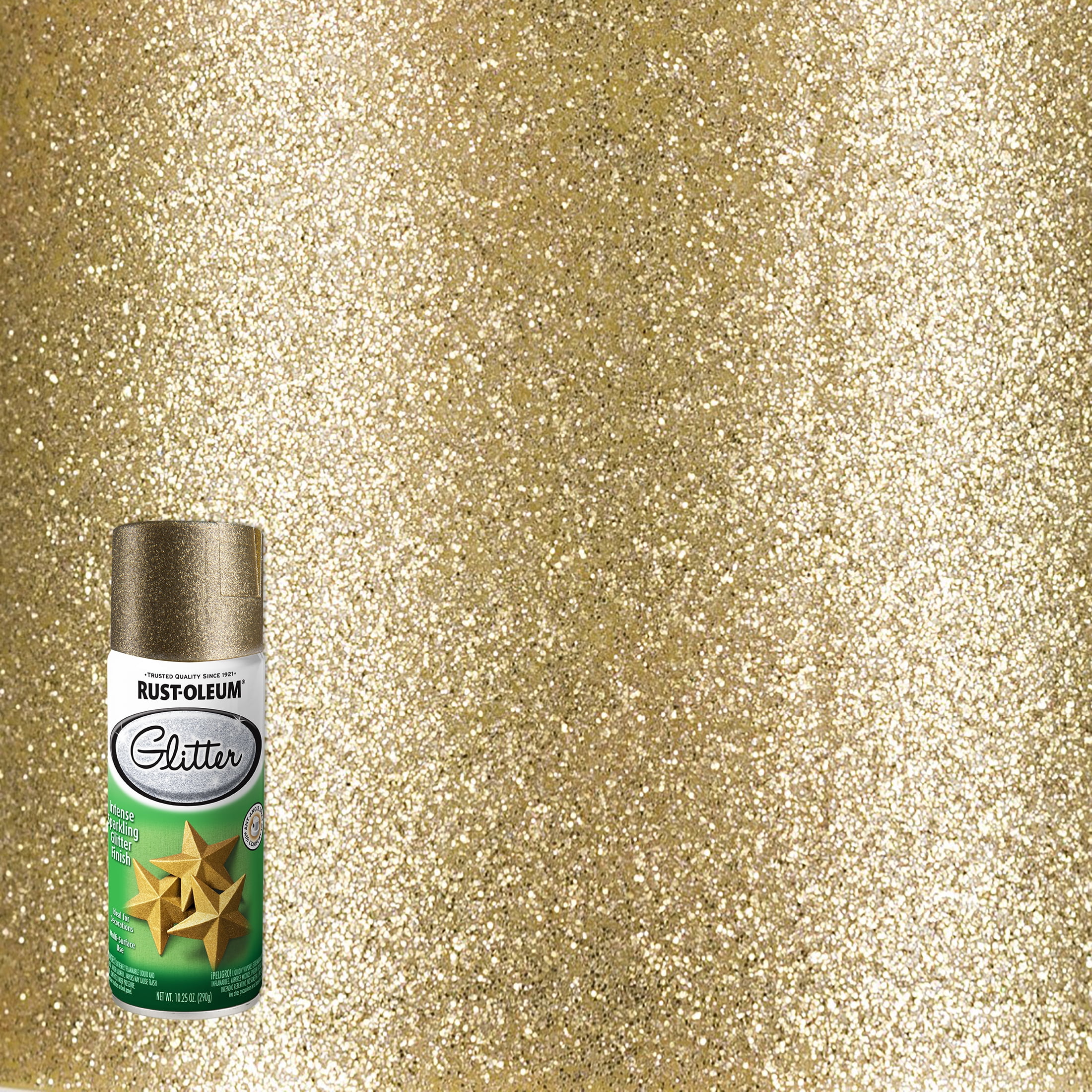 10.25 oz. Gold Glitter Spray Paint (6-Pack)