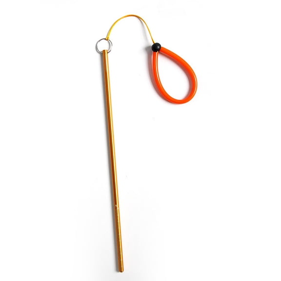 Gold Scuba Diving Point Rod Colorful Aluminium Alloy Diving Noice Maker with Lanyard
