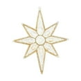 thumbnail image 1 of Gold Sculptured 8 Point Star Ornament - 7 in. - 6 Per Box, 1 of 1