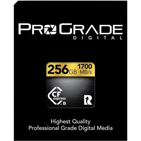 【未開封】ProGrade Digital CFexpress 256GB CFexpress Type B 1700 Gold Memory Card | ProGrade Digital