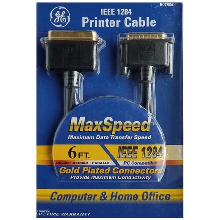 Gold Series HO-97852 6' IEEE-1284 Printer Cable