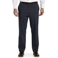 thumbnail image 1 of Gold Series by DXL Men's Big and Tall  Men's Big & Tall Flat-Front Perfect Fit Suit Pants, Navy, 52W X 32L 52 x 32, 1 of 2