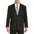 thumbnail image 1 of Gold Series by DXL Men's Big and Tall  Men's Big & Tall Perfect Fit Jacket-Relaxer Suit Jacket, Black, 56 Long, 1 of 1